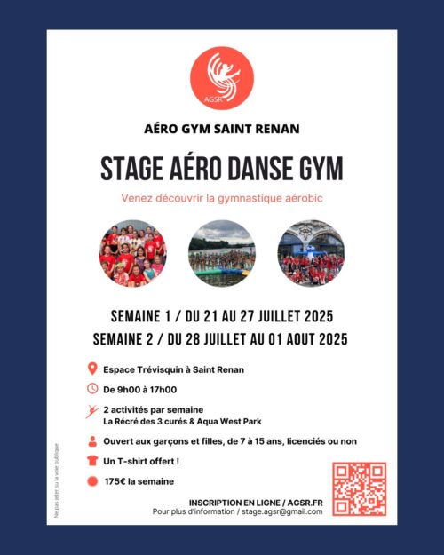 Stage du 21 au 25 juillet 2025